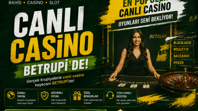 Betrupi Canlı Casino