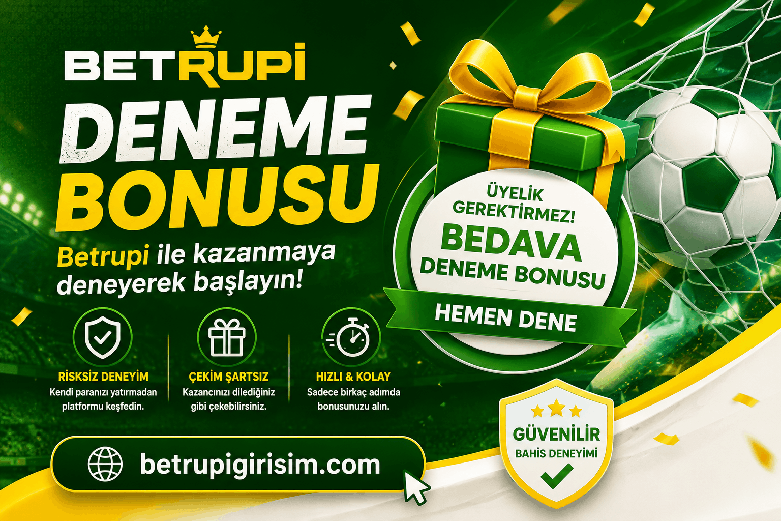 Betrupi Deneme Bonusu