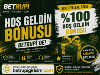 Betrupi Hoş Geldin Bonusu