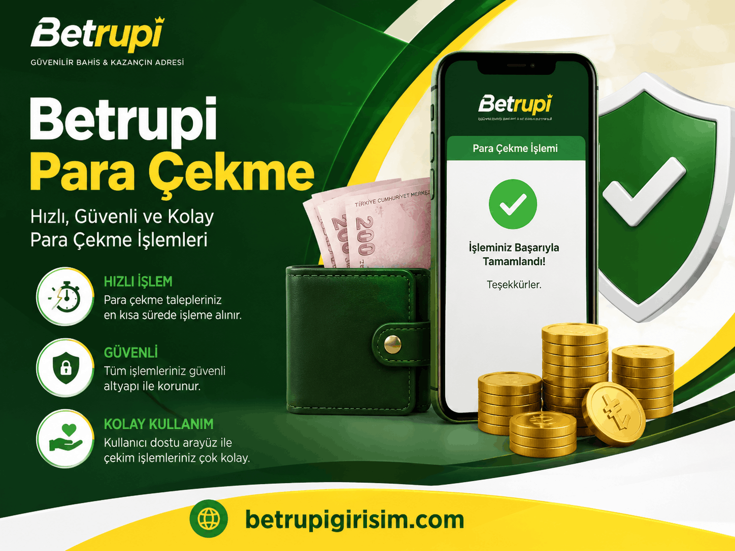 Betrupi Para Çekme