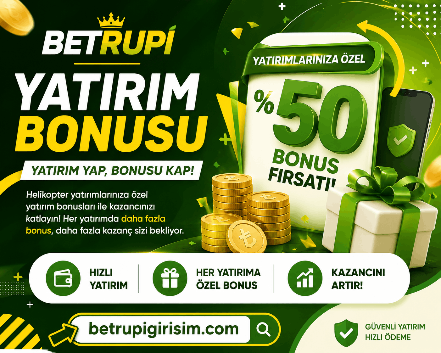 Betrupi Yatırım Bonusu