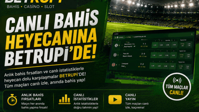 Betrupi Canlı Bahis