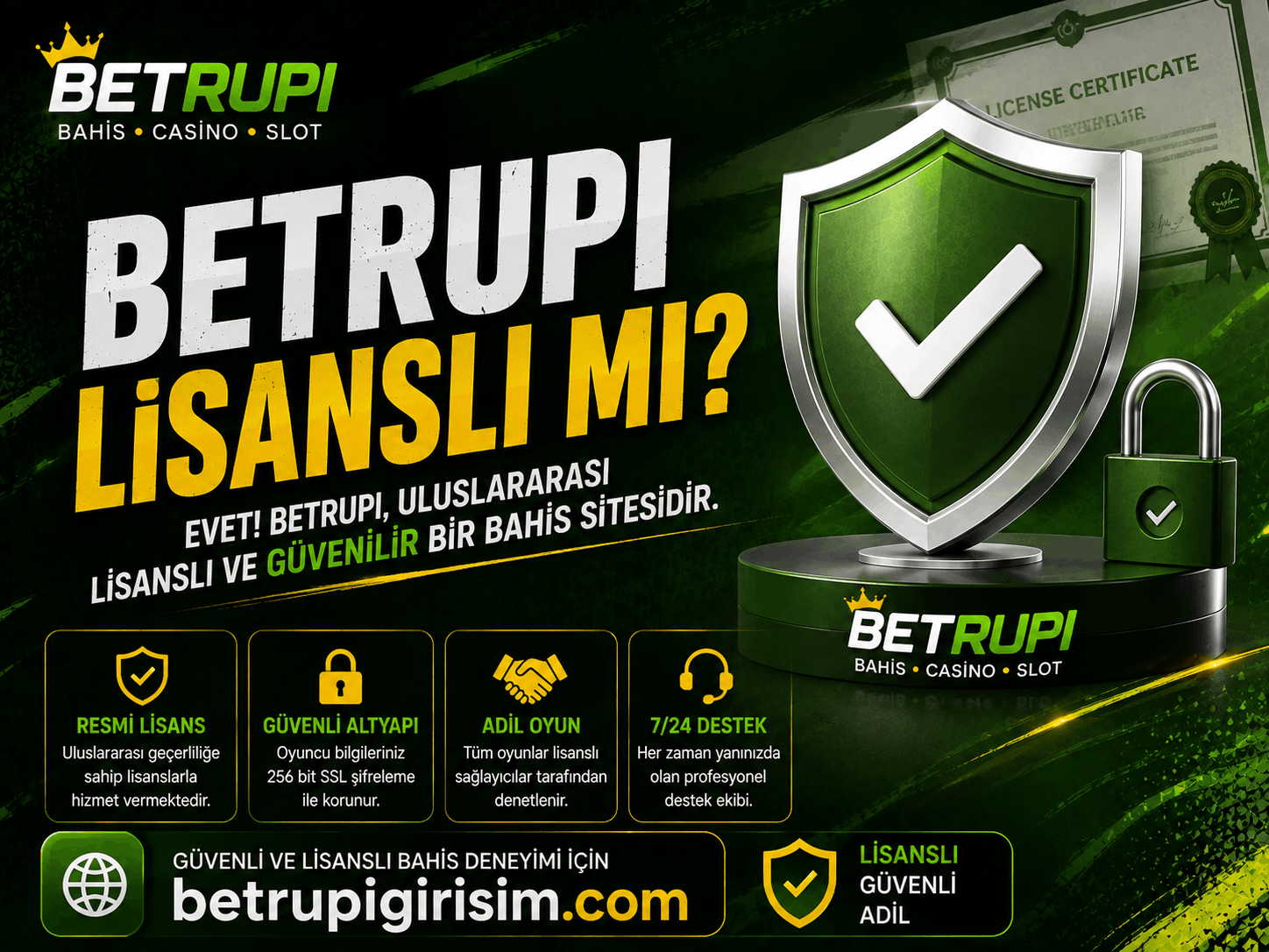 Betrupi Lisanslı Mı?